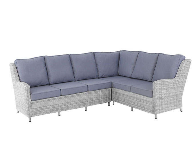 Santorini Mixed Grey Corner Set Cut Out by Daro